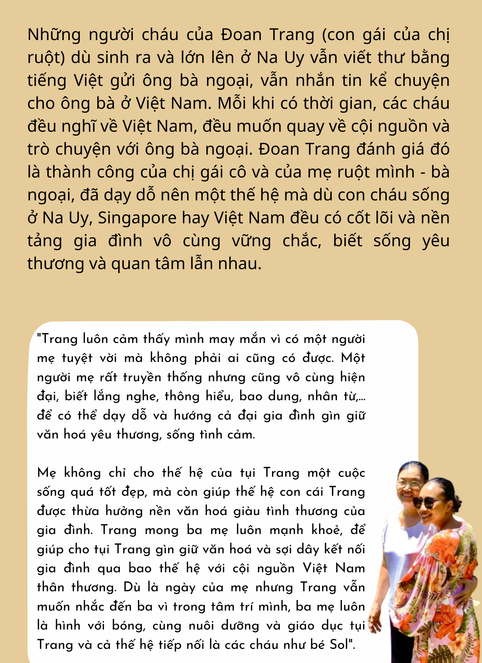 Đoan Trang, Kỳ Hân, Phương Trinh Jolie gửi lời cảm ơn mẹ đã trở thành người mẹ thứ 2 của các cháu - 15