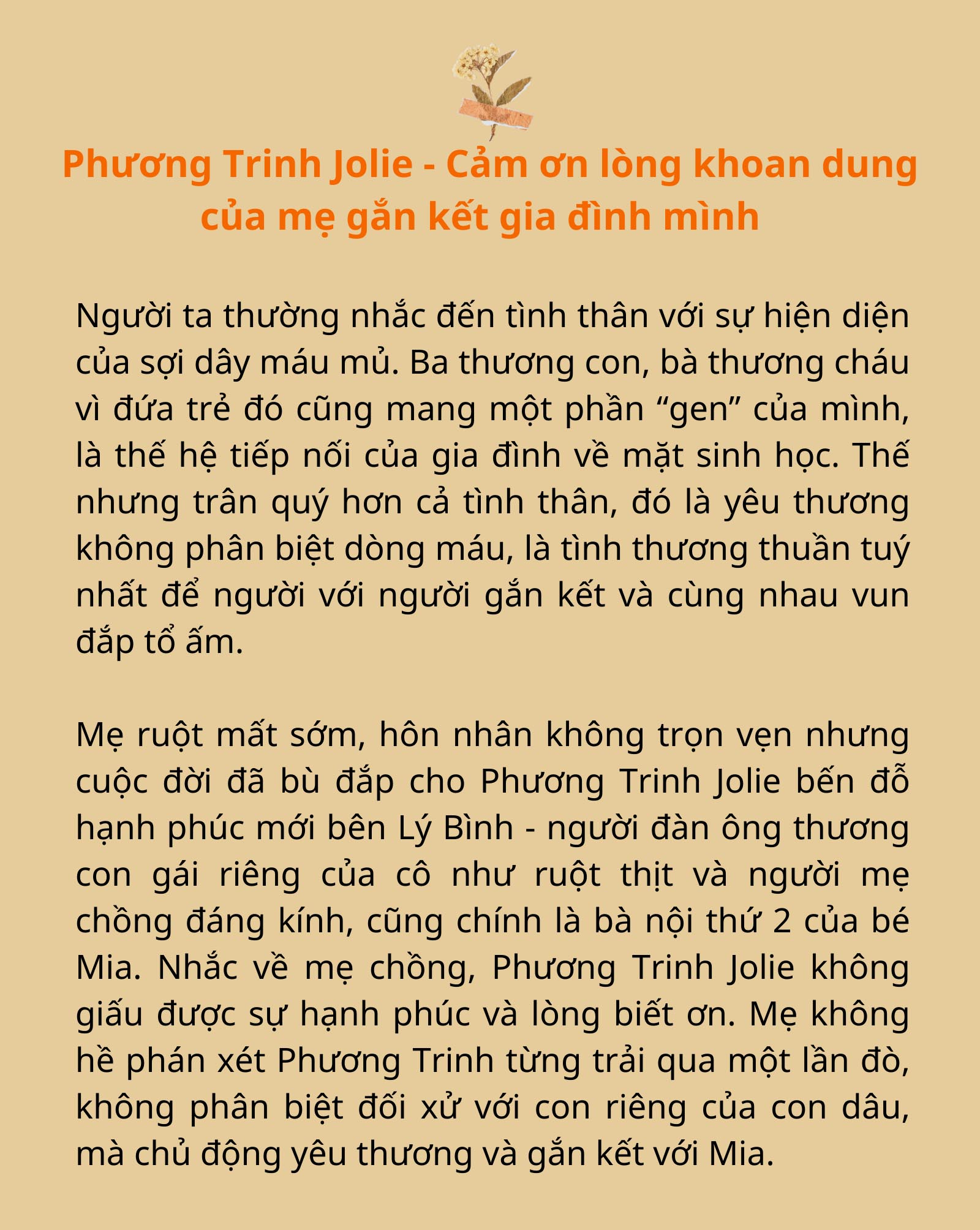 Đoan Trang, Kỳ Hân, Phương Trinh Jolie gửi lời cảm ơn mẹ đã trở thành người mẹ thứ 2 của các cháu - 17