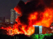 Tin tức - TP.HCM: Cháy lớn tại dãy nhà trên đường Phạm Thế Hiển