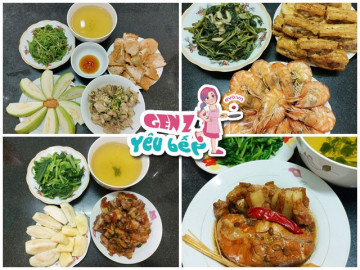 Gen Z khoe loạt cơm sinh viên ngon, các bạn ở cùng suốt ngày xuýt xoa, hội chị em mê bếp gật gù nhìn như cơm nhà