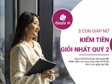 3 con giáp hút vàng quý 2/2024: Tiền vào như nước, của đầy nhà!