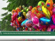 Clip Eva - 4 người bỏng nặng do bóng bay bơm khí hydro phát nổ, chuyên gia lên tiếng cảnh báo