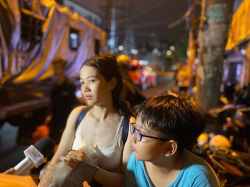 Vụ cháy ở TP.HCM: Nhìn lửa nuốt chửng nhà hàng xóm mà đau đớn, xót xa