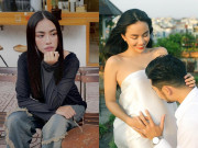 Giải trí - Hot girl Gia Đình Là Số 1 từng nhiều lần từ chối đại gia, giờ khoe bụng bầu "vượt mặt" với bạn trai Việt kiều