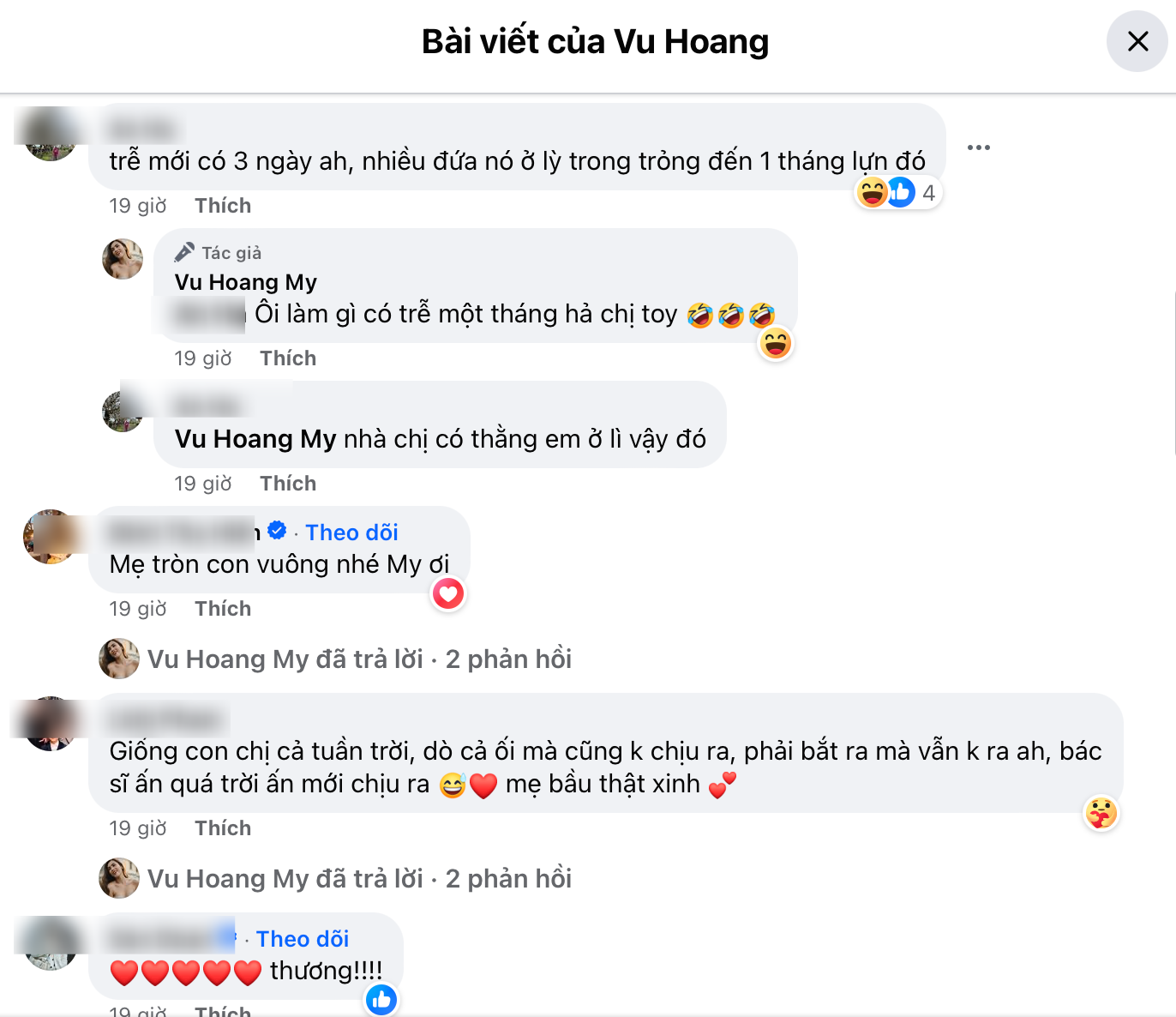 Á hậu Hoàng My “vỡ chum” trễ 3 ngày, tâm trạng như ngồi trên đống lửa khi chờ đợi con yêu chào đời - 2