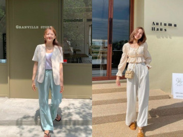 Chiếc quần dự đoán làm mưa làm gió tủ đồ hè 2024: Người thấp mặc thì cao, người béo diện hóa gầy