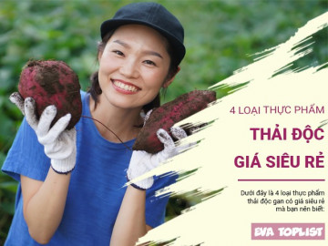 Thải độc cơ thể hiệu quả với 4 loại thực phẩm ai cũng mua được