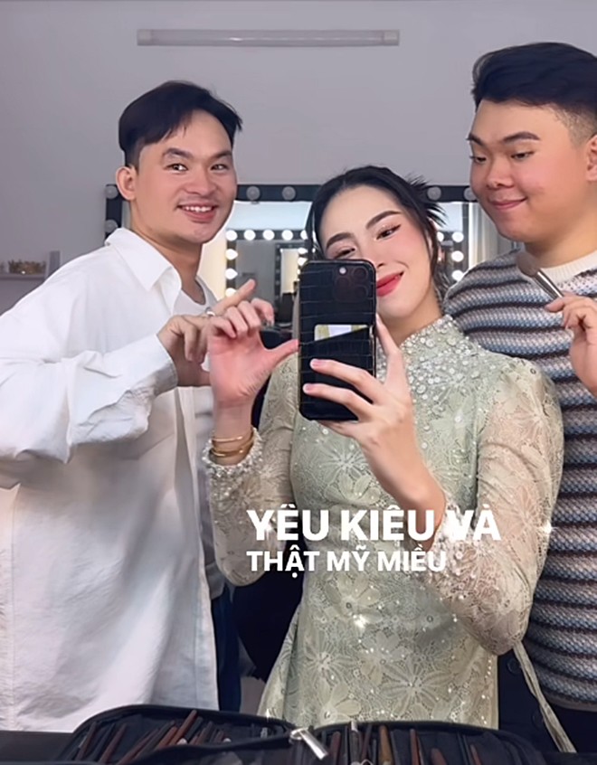 Mai Ngọc thể hiện tình thần tích cực khi làm việc và cảm ơn vì được mọi người yêu thương.