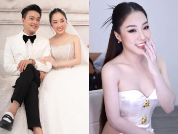 Bạn trai tin đồn của Nhật Kim Anh tung ảnh cưới, cô dâu xinh đẹp là người trong showbiz