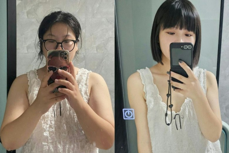 Bận rộn con cái, gia đình, người phụ nữ bị tăng cân quá mức nhưng đã thành công giảm 30kg sau 4 tháng.