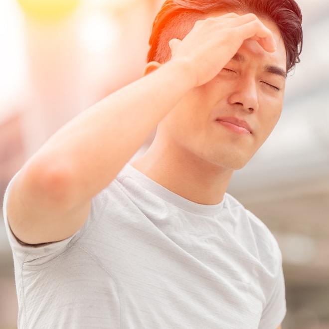 Nhiệt độ cao có thể gây ảnh hưởng tới sức khỏe.