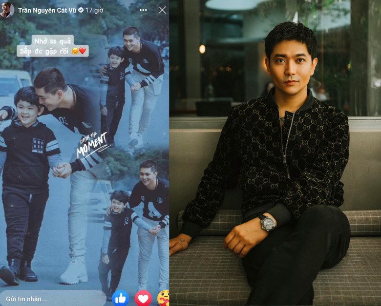 Tim đăng lại ảnh cũ, nói nhớ con trai Sushi.