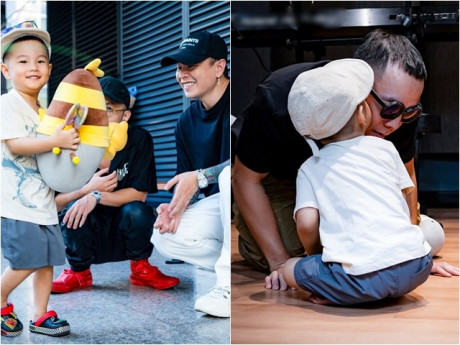 Chồng Tóc Tiên - Binz tan chảy trước sao nhí đáng yêu Ma Bư, fan bình luận: "Muốn có một đứa rồi đấy"