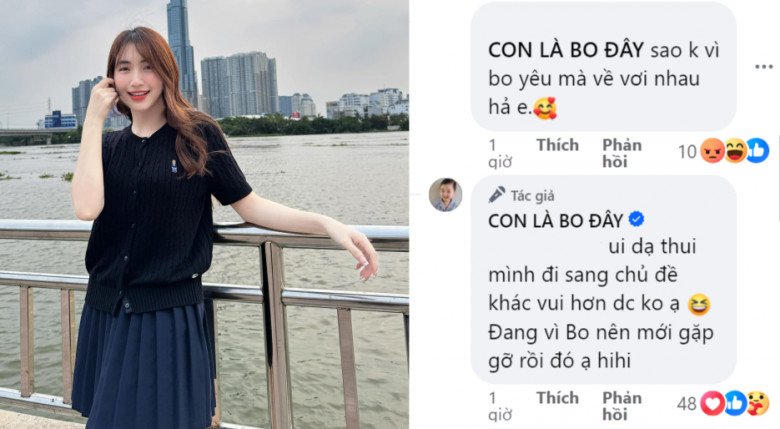 Nữ ca sĩ phản ứng khi được khuyên nối lại tình xưa.