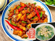 Bếp Eva - Hôm nay nấu gì: Cơm tối 3 món siêu ngon, món canh nhìn đã muốn húp cạn bát