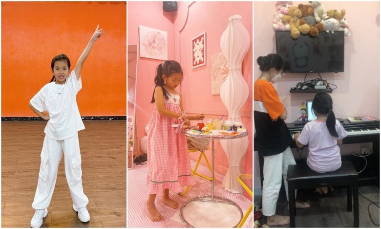 Bảo mẫu rất quan tâm đến sự phát triển của bé Lavie nên cho đi học nhiều bộ môn nghệ thuật mà cô bé yêu thích. 