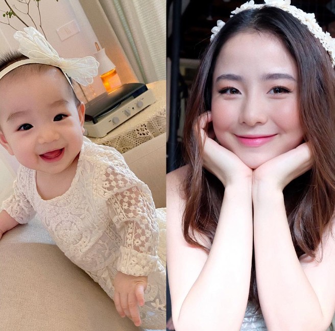 Hot mom Thanh Hóa từng được báo Trung khen vì mặt quá đẹp, con gái giờ 3 tuổi xinh như búp bê - 10