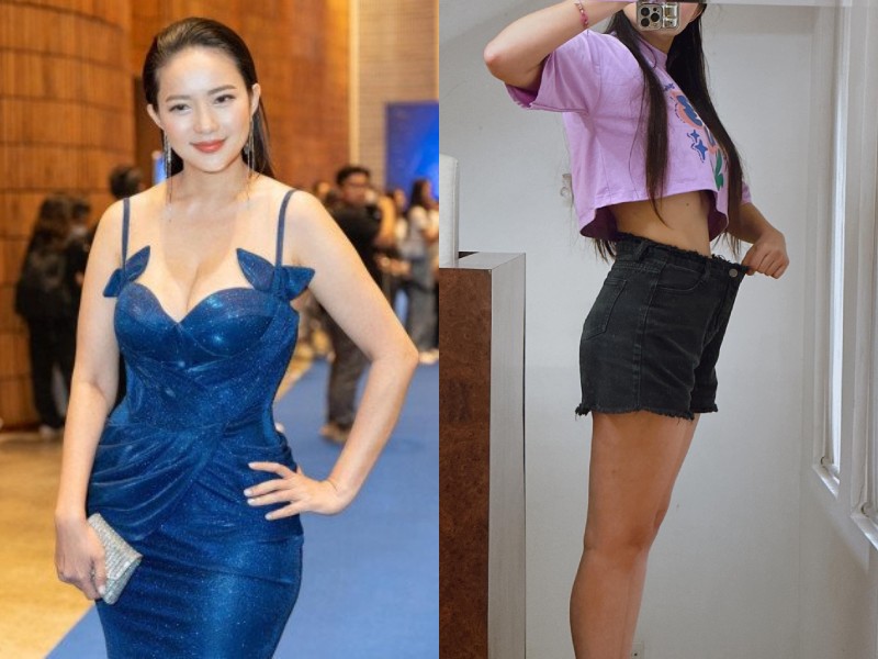 So với thời điểm vừa giảm 22kg hồi cuối năm 2022, ngoại hình hiện tại của Phan Như Thảo càng thon gọn hơn. Không chỉ vòng eo mà tay, chân của cựu người mẫu cũng giảm số đo đáng kể.
