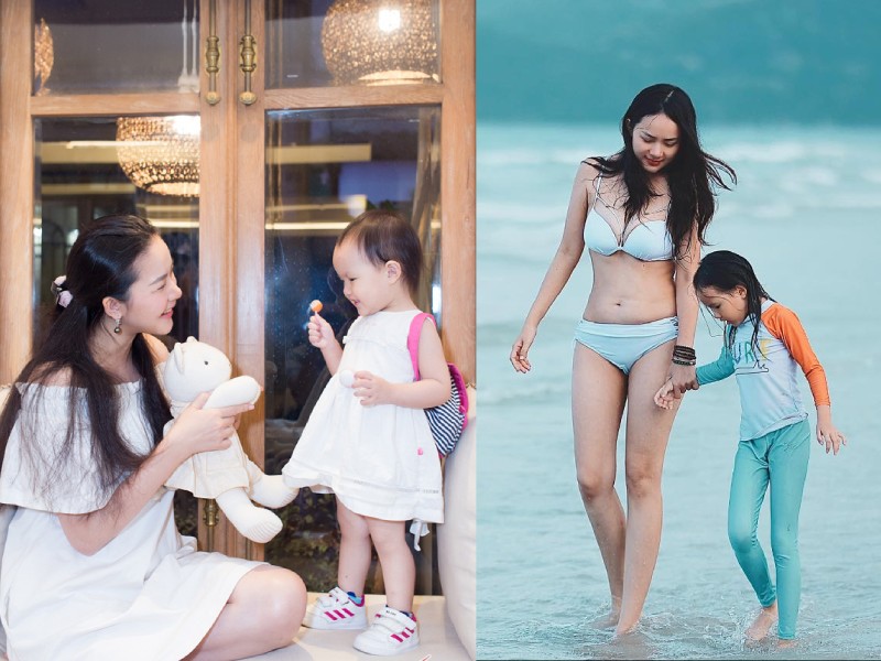 Con gái Phan Như Thảo năm nay lên 8 tuổi, gây chú ý vì có chiều cao nổi bật. Thời gian đầu, cựu người mẫu lo lắng vì ái nữ có đôi chân tròn mũm mĩm. Nhưng lớn lên, cô bé có nhiều thay đổi, chiều cao vượt trội so với bạn bè. 
