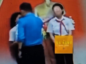 Xác minh clip cán bộ trường ở Đà Nẵng có hành động lạ với nữ sinh