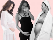 Bà bầu - Sao Việt ra nước ngoài dưỡng thai, sinh con: Người được “cưng như trứng”, người ôm bụng bầu đi học