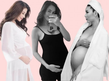 Sao Việt ra nước ngoài dưỡng thai, sinh con: Người được “cưng như trứng”, người ôm bụng bầu đi học