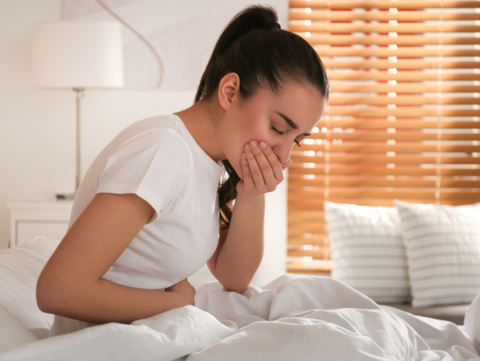 Gừng giúp giảm buồn nôn.