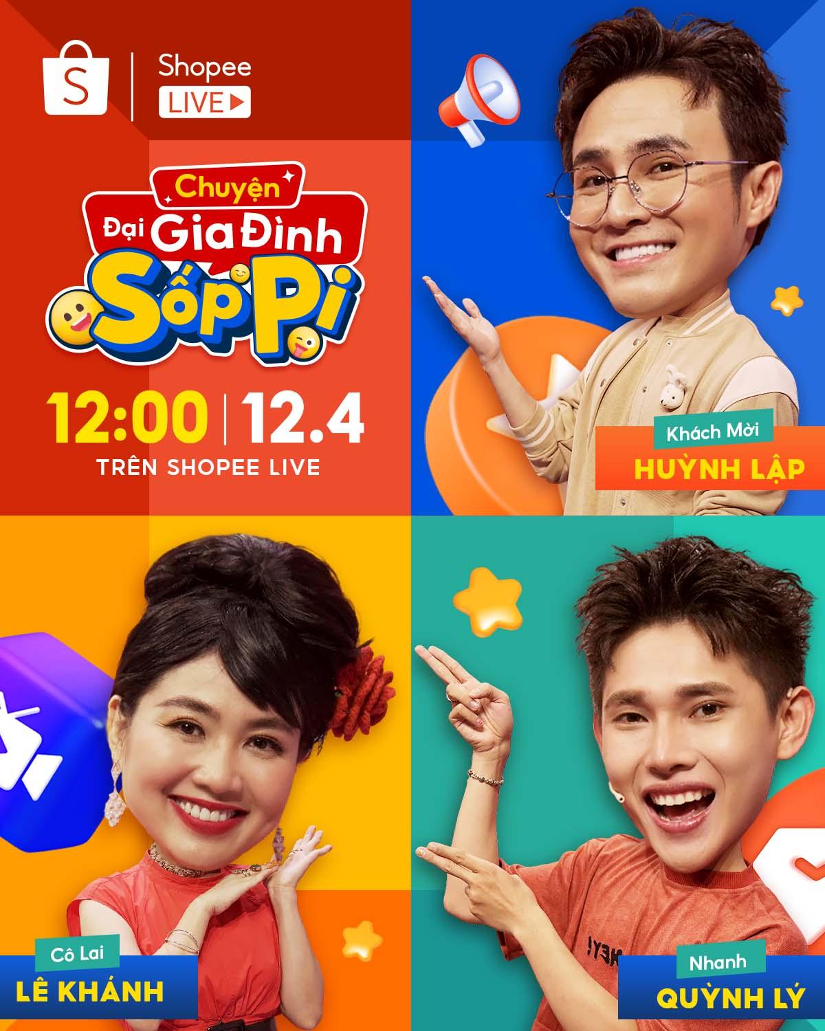 Đặt lịch theo dõi chương trình Chuyện Đại Gia Đình Sốp Pi 12.4 ngay tại a hrefhttps://shopee.vn/chuyendaigiadinhsoppi-bau target_blankhttps://shopee.vn/chuyendaigiadinhsoppi-bau/a.