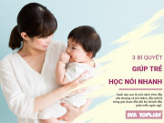 Clip Eva - Bí quyết giúp bé nói sớm, nói lưu loát mà cha mẹ nào cũng nên biết