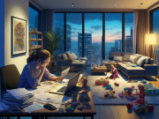 Yêu con - Tháng kiếm 100 triệu đồng nhưng không an yên vì là mẹ đơn thân