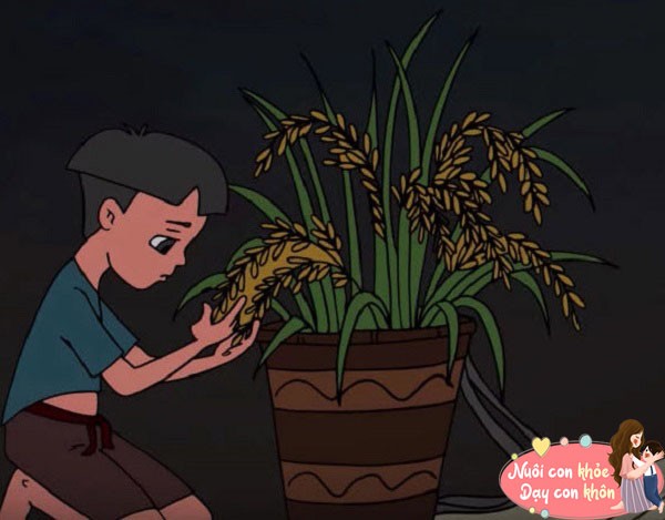 Truyện cổ tích: Sự tích hạt thóc