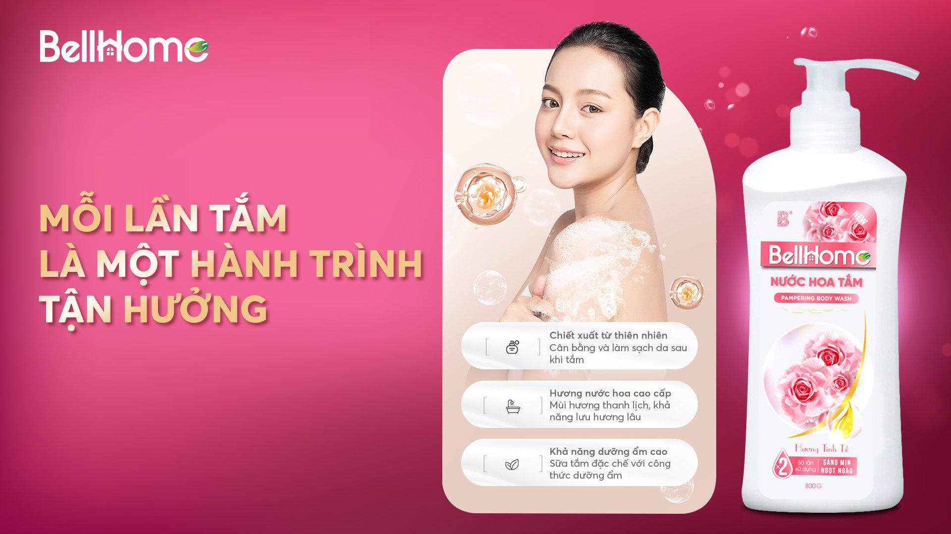 Mỗi lần tắm là một hành trình tận hưởng