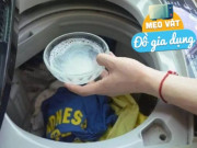 Đổ một bát này vào bên trong, máy giặt bẩn đến mấy cũng sạch trông như mới ngay lập tức
