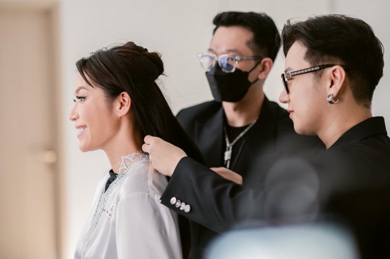 Siêu mẫu Minh Tú lấy chồng Tây, makeup trước 5 tiếng để chiếm trọn trái tim ông xã trong ngày cưới - 13