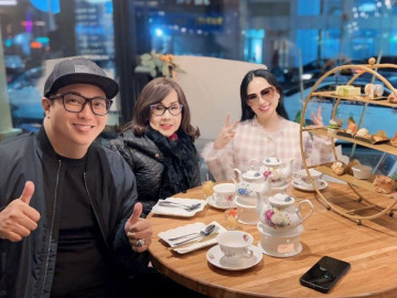 Em gái tỷ phú của Cẩm Ly gặp con trai Thanh Nga, diện mạo trẻ xinh tuổi 52 thành tâm điểm