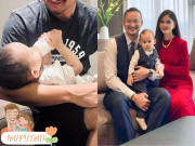 Yêu con - Có con với MC xinh nhất nhì nhà đài VTV, cảnh bỉm sữa của CEO U40 Hà Nội thấy thương