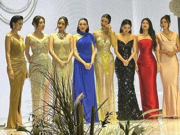 Dàn phụ dâu xuất hiện trong lễ cưới của Minh Tú: Đều là Hoa - Á hậu, nhan sắc đẹp chẳng kém cô dâu