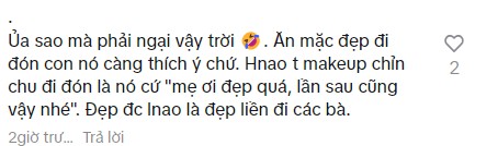 Cô gái Việt mặc lộng lẫy như sao thảm đỏ đến trường đón cháu, phụ huynh ai cũng ngoái nhìn - 9