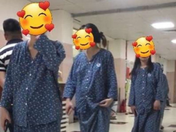 6 sản phụ xếp hàng đi lại khệnh khạng như quan huyện, xem đến trùm cuối không nhịn được cười