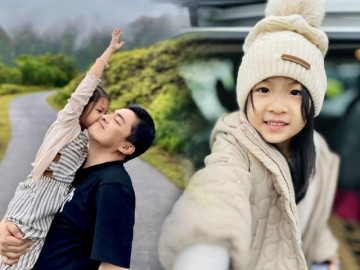 Suýt không nhận ra con gái của Lam Trường và vợ kém 17 tuổi, Yên Lam giờ xinh xắn, chân dài miên man