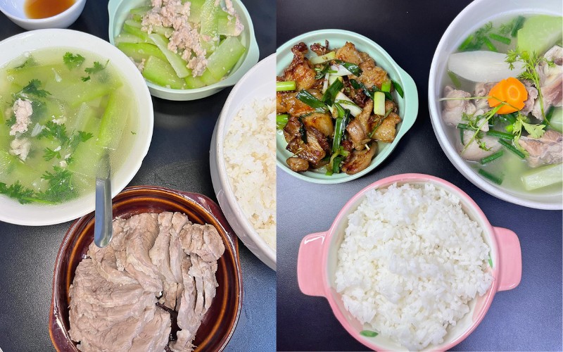 Chị Trang chia sẻ, chị học cách nấu ở trên mạng và vài món trên hội nhóm.
