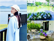 Giải trí - Sao Việt 24h: Khu vườn lãng mạn ngập tràn gam màu mộng mơ ở biệt thự 600m2 của "phú bà VTV"