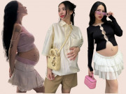 Bà bầu - Bà bầu 1m52 đẹp không lối thoát, Gen Z nhưng đã kịp bầu lần 3, lần nào cũng được khen nức nở