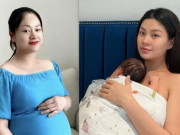 Bà bầu - Trải nghiệm sinh mổ: Diễn viên Lan Phương "bừng bừng như phát sốt", Á hậu Diễm Trang khuyên chị em đẻ thường