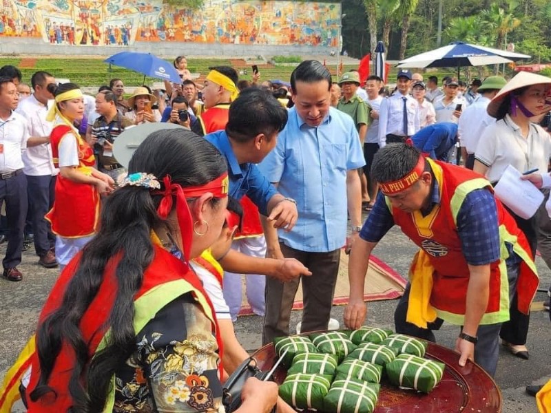 Đây là sự kiện ý nghĩa nằm trong chương trình Giỗ Tổ Hùng Vương 2024.
