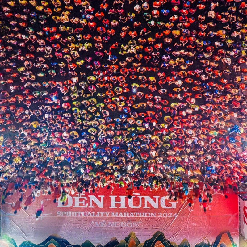 Được biết, từ ngày 7/4, giải chạy "Đền Hùng Spirituality Marathon 2024" được tổ chức tại Khu di tích lịch sử đặc biệt Quốc gia Đền Hùng (TP. Việt Trì, Phú Thọ).
