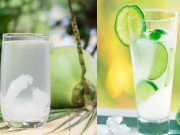 Sức khỏe - Mùa hè, uống nước chanh hay nước dừa tốt hơn? Bác sĩ tiết lộ có người không nên uống cả 2 loại nước này
