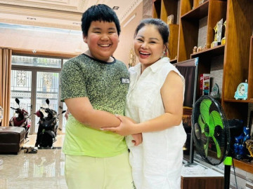 Yêu con - Con trai ruột quốc tịch Úc về Việt Nam thăm Lê Giang, ngỡ ngàng vì cậu bé 11 tuổi cao vượt mẹ