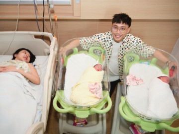 Kim Chi sinh đôi đủ nếp đủ tẻ với nam diễn viên Phim cấp 3, Gino Tống ra dáng bố bỉm sữa