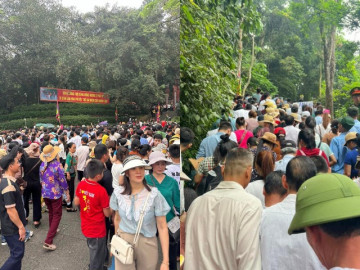 Giỗ Tổ Hùng Vương 2024: Hàng vạn người kéo về Đất Tổ, lễ hội tưng bừng suốt 10 ngày